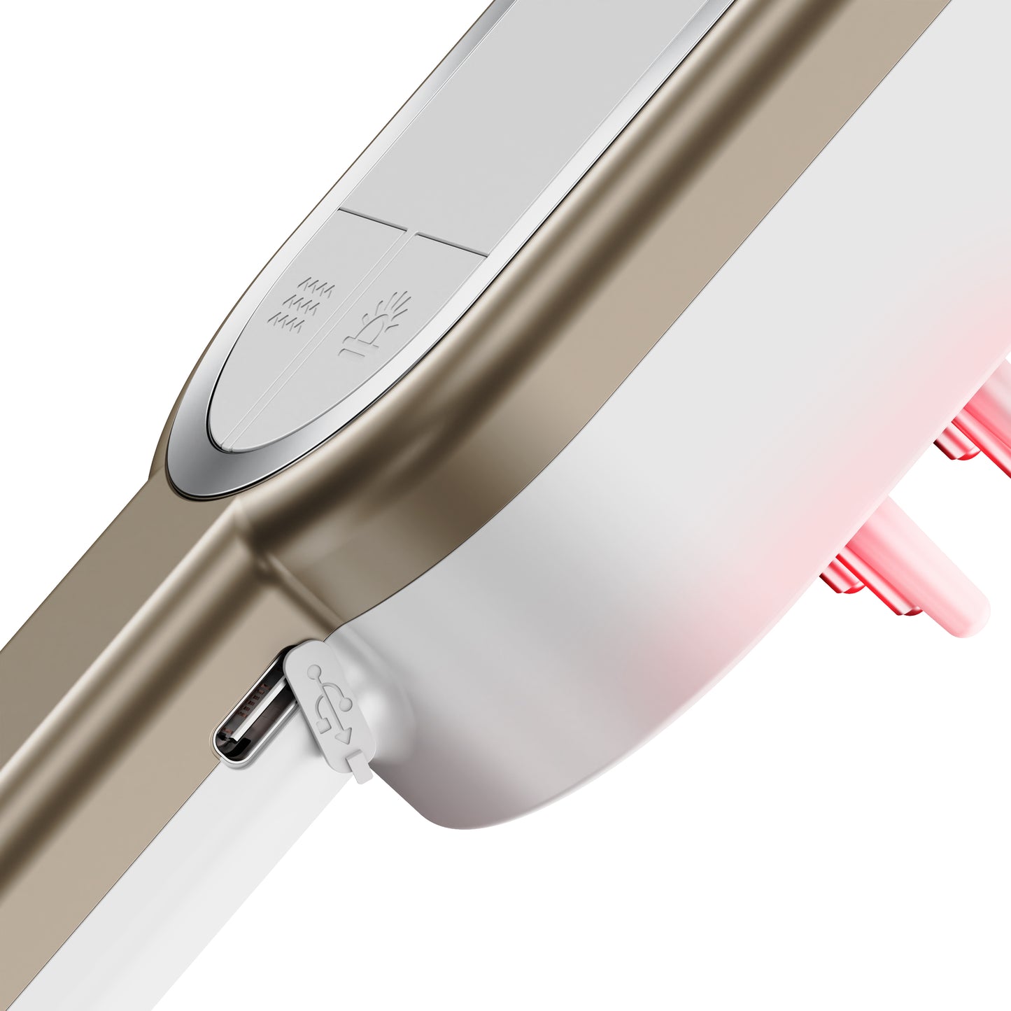 Red Light Hair Brush – Premium 3-in-1 Scalp Massager with Vibration & Oil Applicator